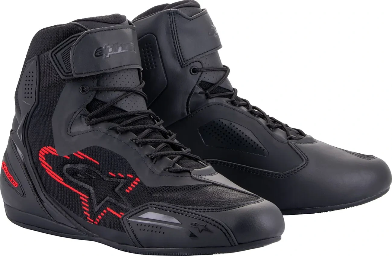 SHOE FAST3-RK BLK/G/RED 8