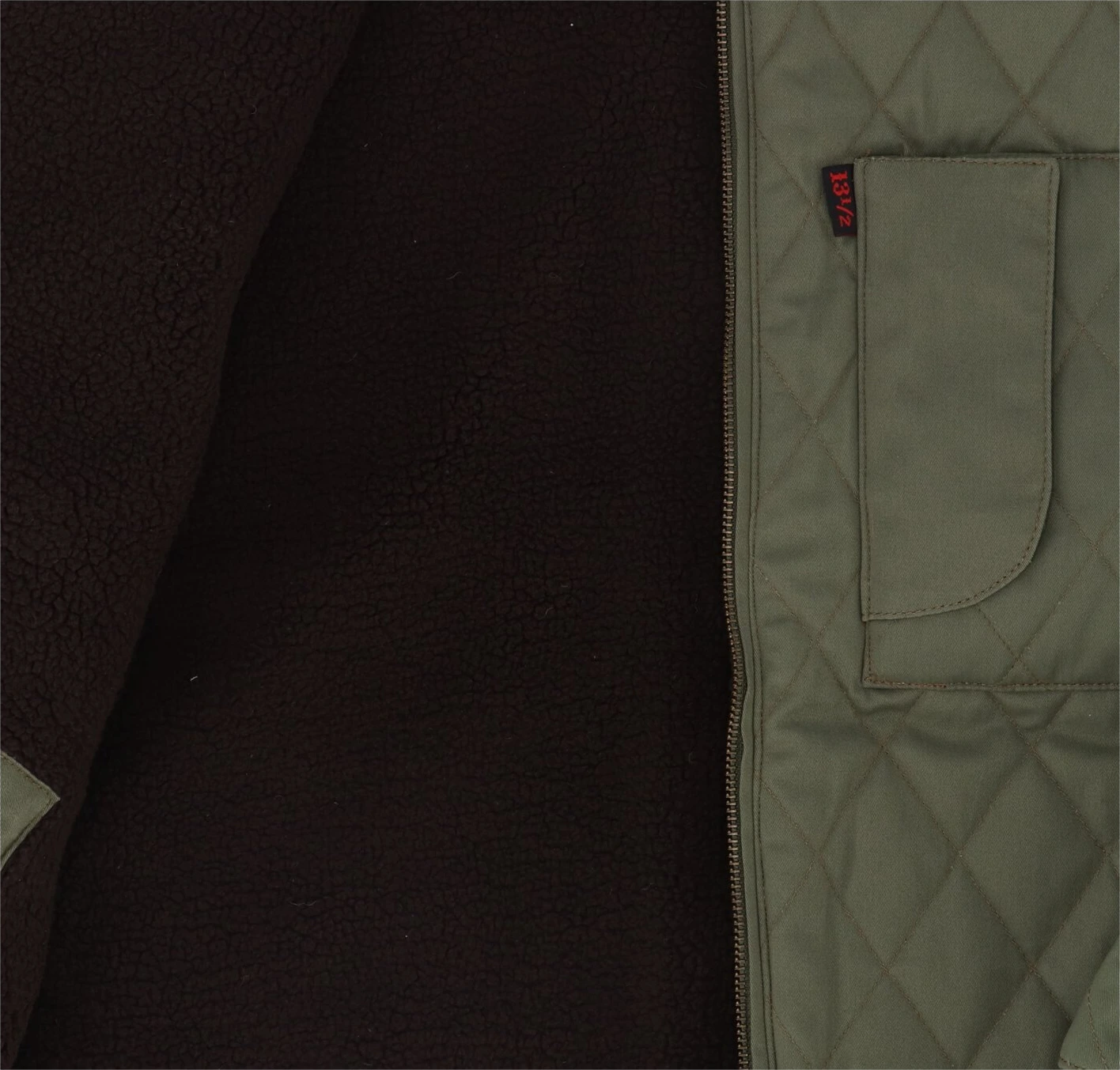 13 1/2 Long Haul Jacket, army Green, Green, S