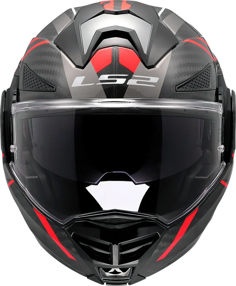 LS2 FF901 ADVANT X CARBON FUTURE II Helmet - 2XL, Red