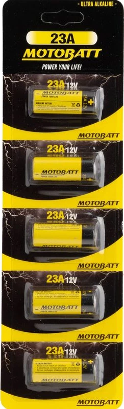 Motobatt 23A 12V Šarminė baterija (5 vnt.)
