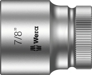 Wera Zyklop 1/2" socket - US sizes 7/8"