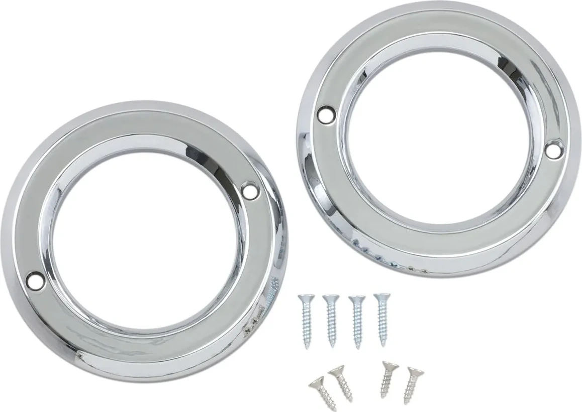 Chrome Accent Rings for Trax Fog Lights