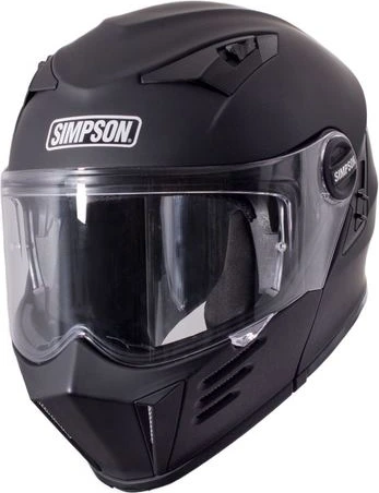SIMPSON Helmet Darksome 06 solid matt black, S