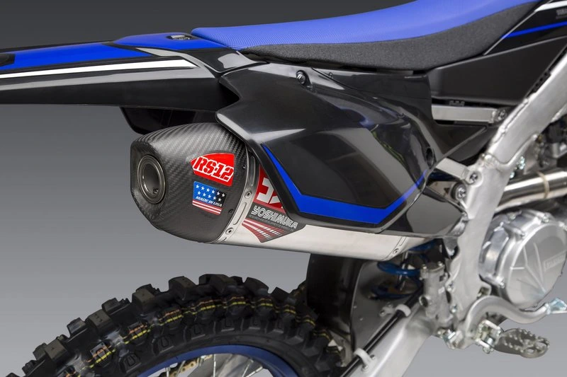 Yoshimura YZ450F 20-22 RS-12 Stainless Full Exhaust, w/Aluminum Muffler