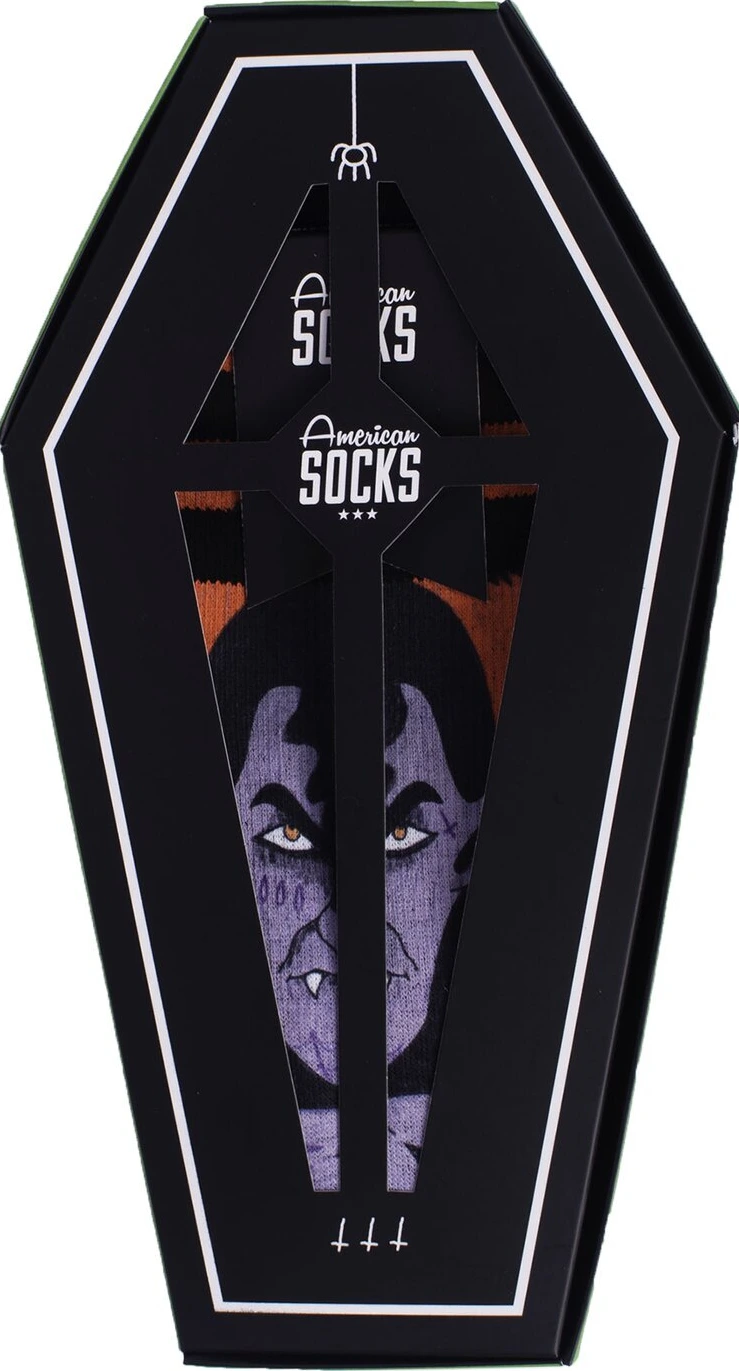 American Socks Coffin gift box, Multi-color, 42-46