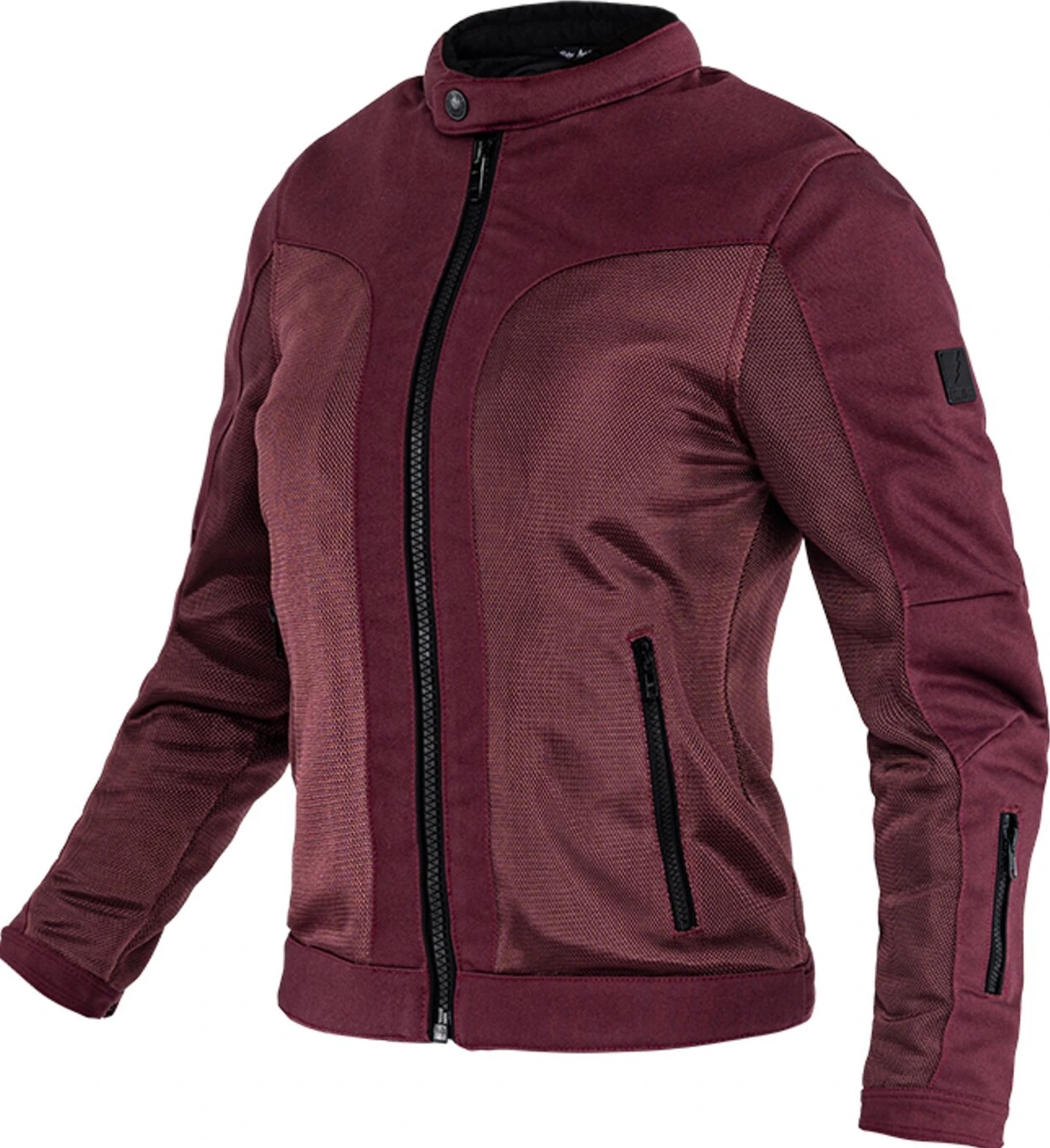 John Doe Aero mesh jacket women, bordeaux Red, XS
