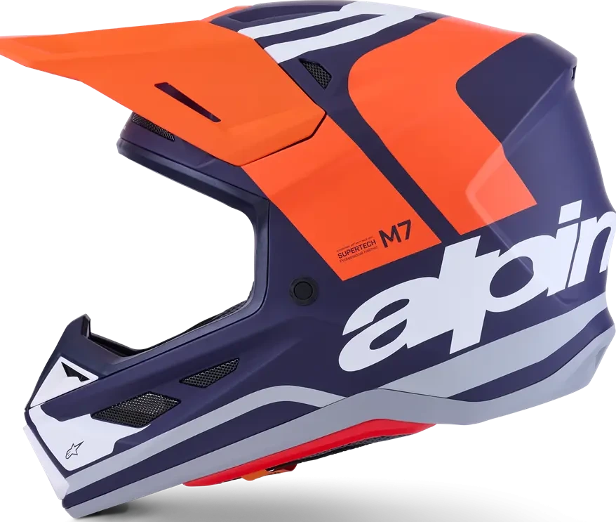 HELMET SM7 CORE ORAN/BLUE XS