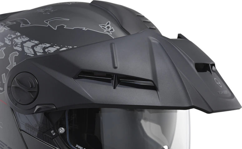 Schuberth Helmet E2 Atlas matt black/red, 53 XS
