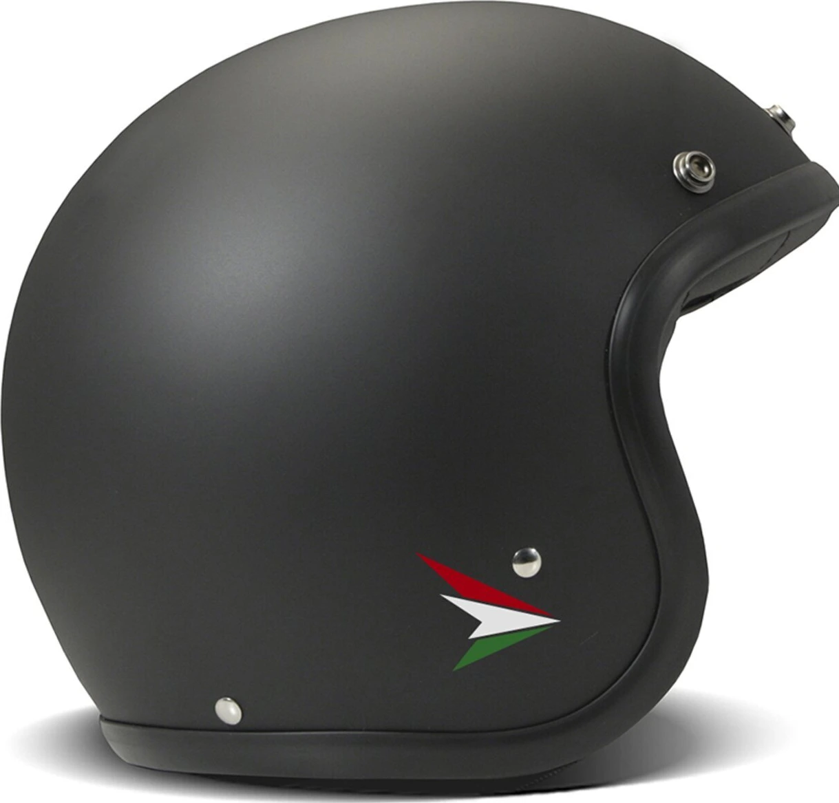 DMD Retro helmet, ita Black, Black, XS, Matte