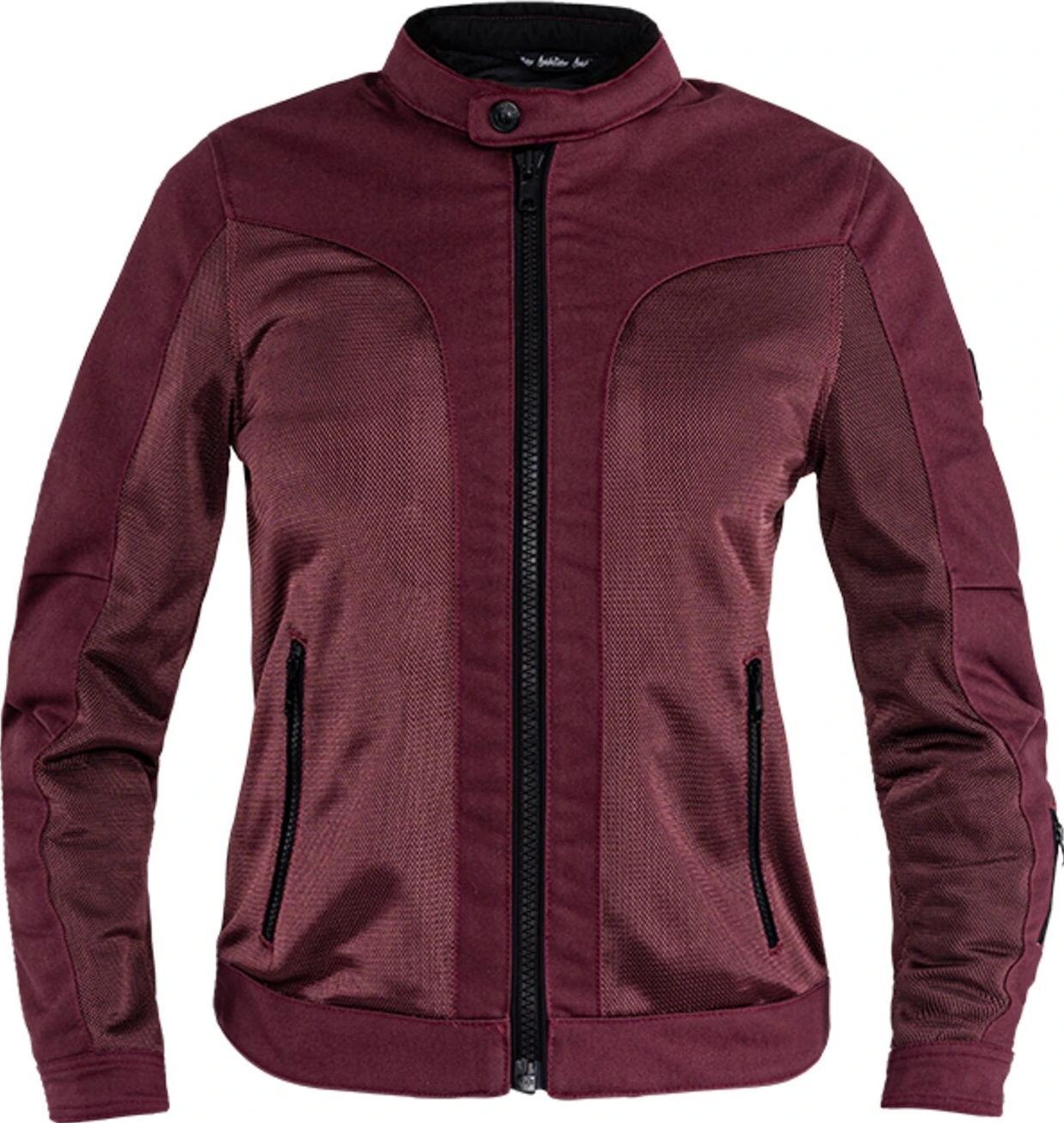 John Doe Aero mesh jacket women, bordeaux Red, XS