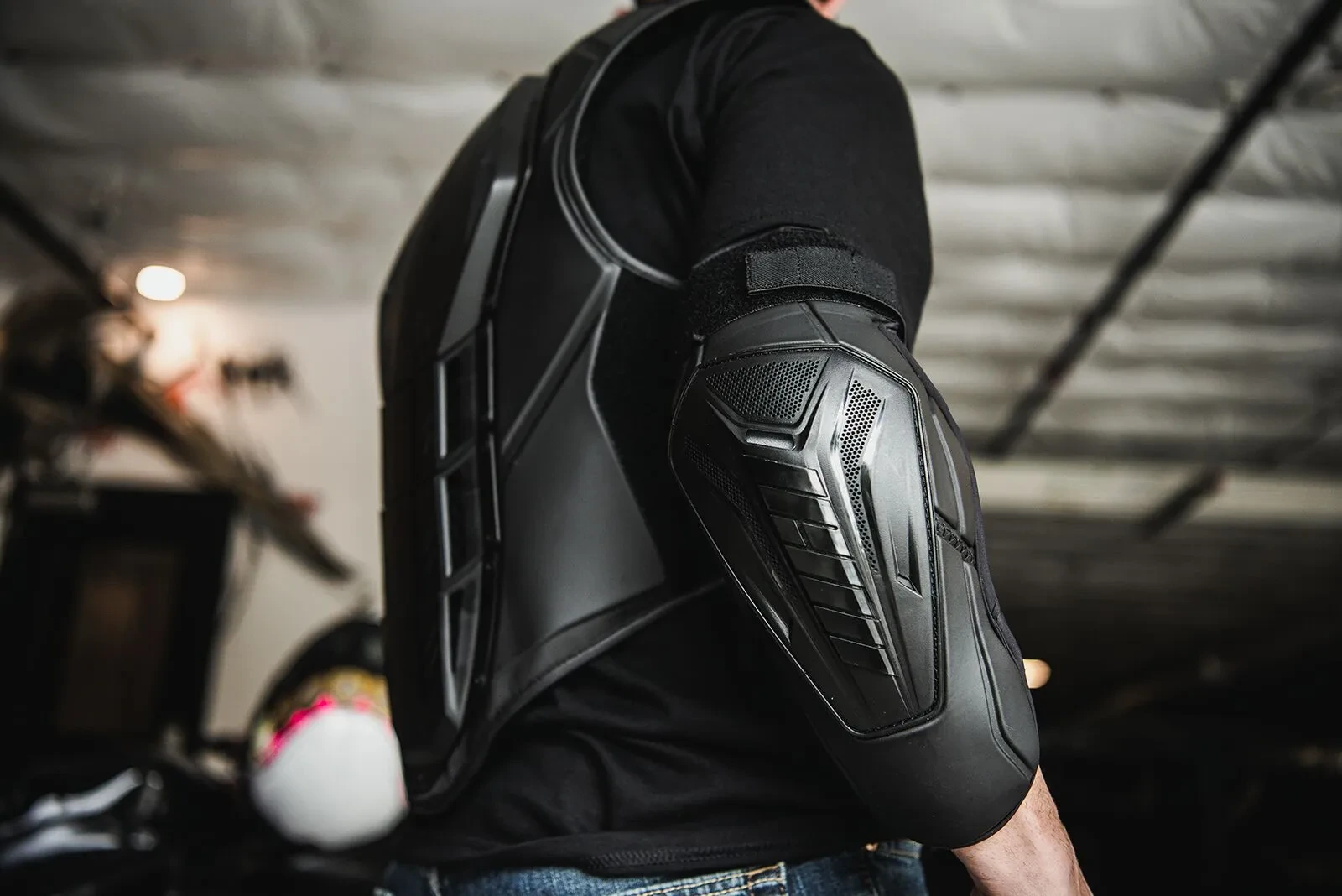 ELBOW FIELD ARMOR3 BLACK S/M