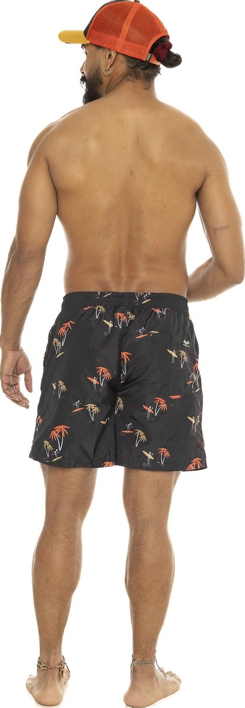 Von Dutch Burt25 swimshort, Black, S