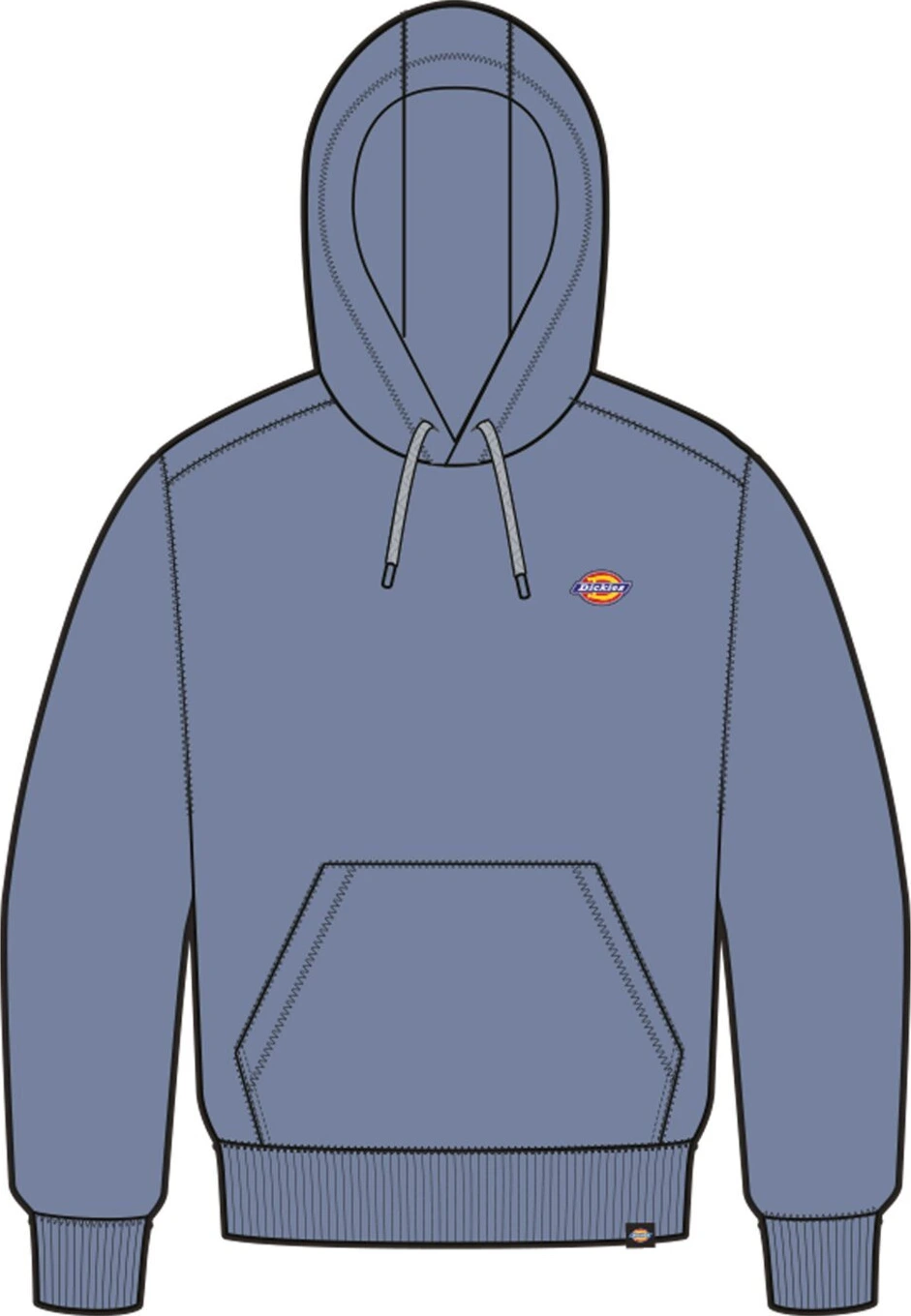 Dickies Millersburg hoodie country, Blue, M