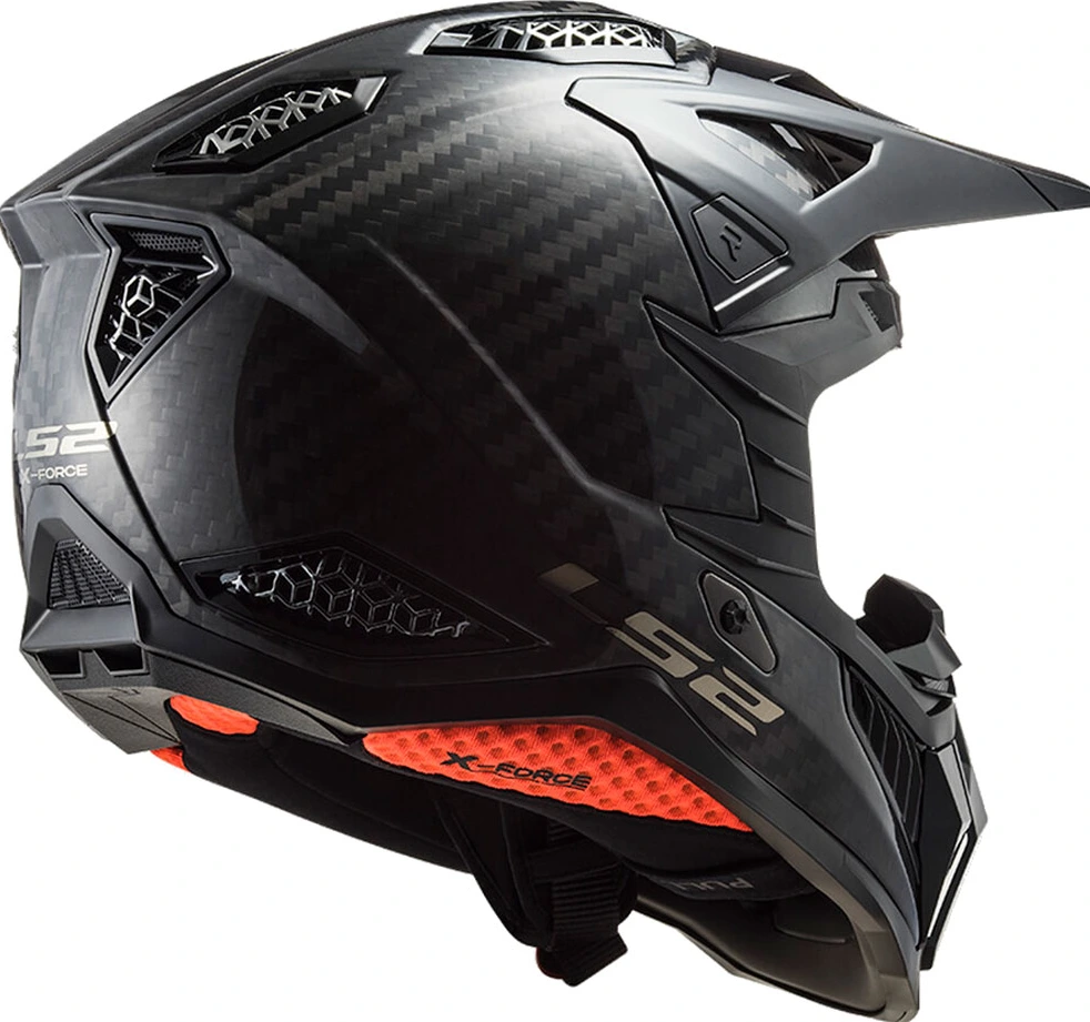 LS2 MX703 C X-FORCE helmet - Gloss Carbon, L