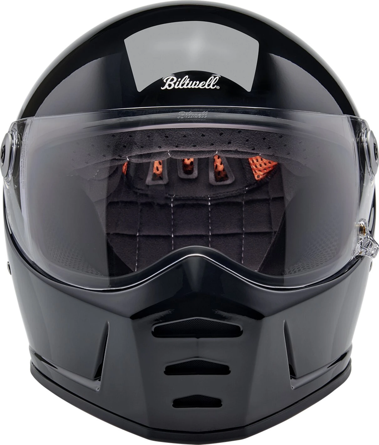 Biltwell Lane Splitter helmet, Black, 2XL, Gloss