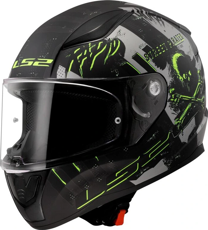 LS2 FF353 RAPID II PIRATES helmet - Matt Titanium, 3XL