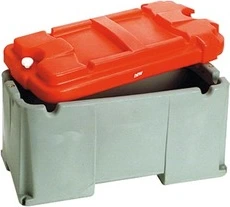 battery box for 1 battery