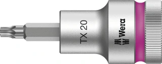 Wera Zyklop 1/2" Torx® socket bit with holding function