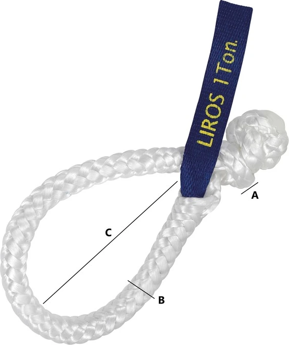 Soft Shackle white 1t