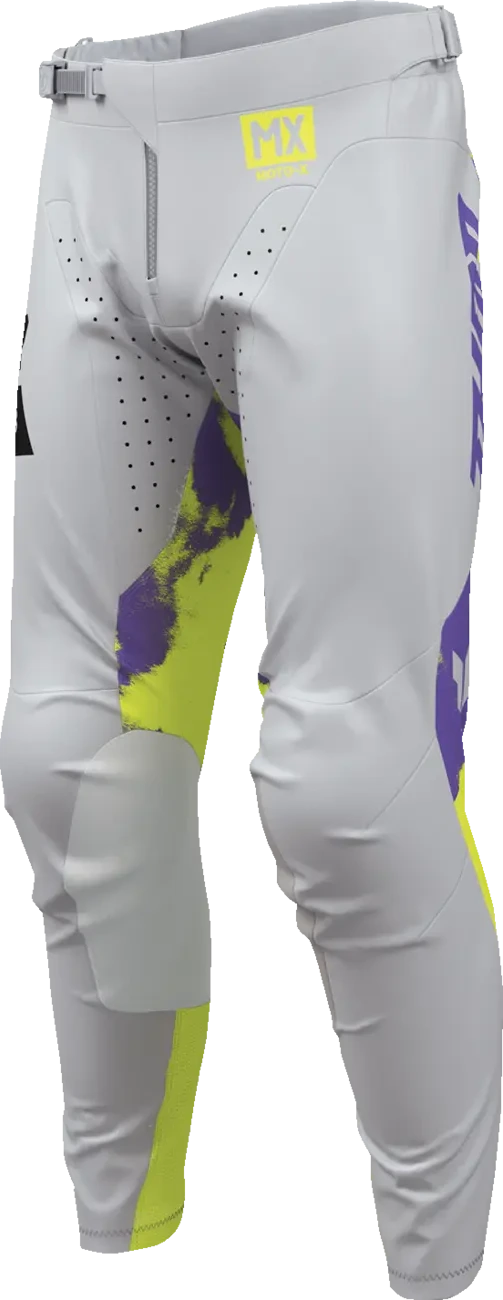 PANT LAUNCHMODE BLEACH GRAY/ACID 28