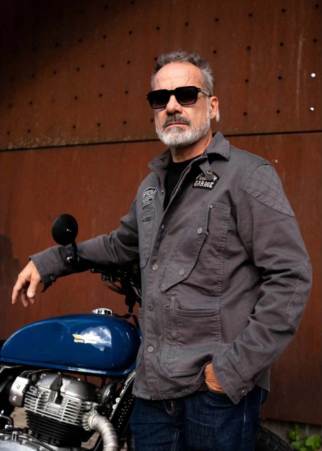 Holy Freedom King jacket, Gray, M