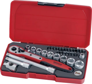 Teng Tools 3/8 colli uzgriežņu atslēgu komplekts