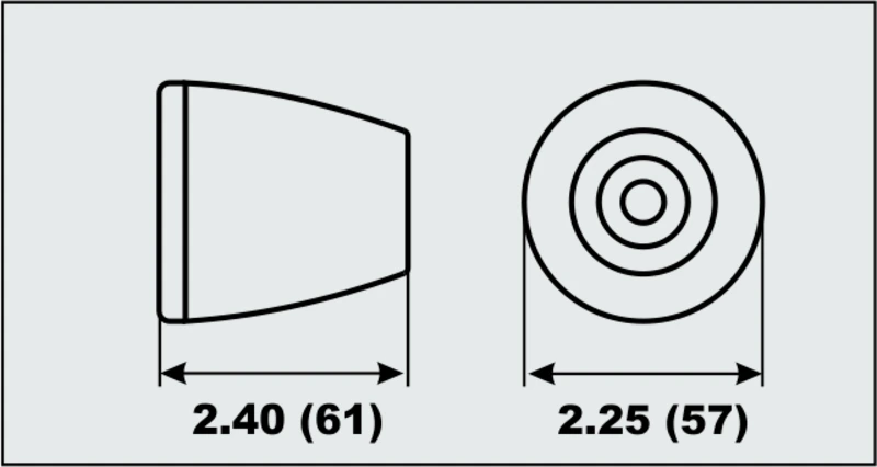 Perf metals anode Prop Johnson/Evinrude ETEC-G2