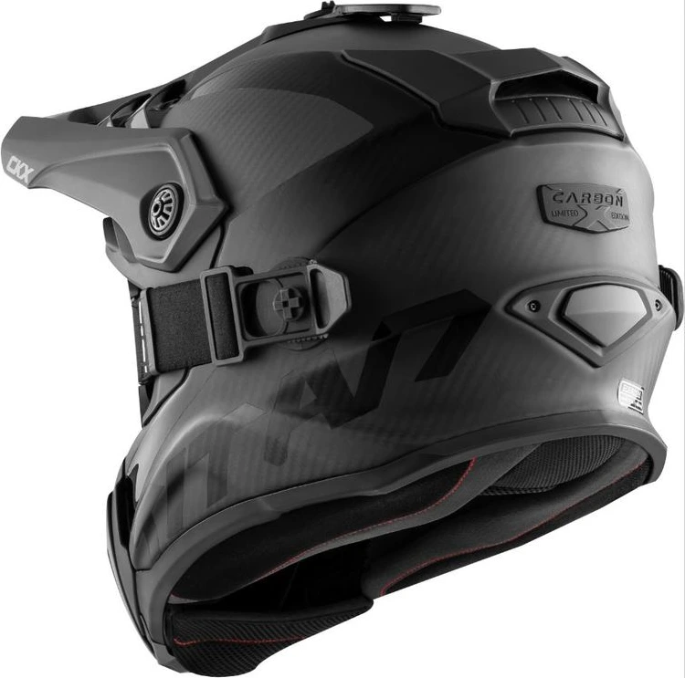 CKX Hjälm + Goggles TITAN Airflow Carbon Matt, S