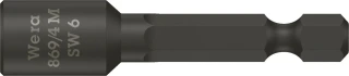 Wera 1/4" drive nutsetter - Metric 6.0