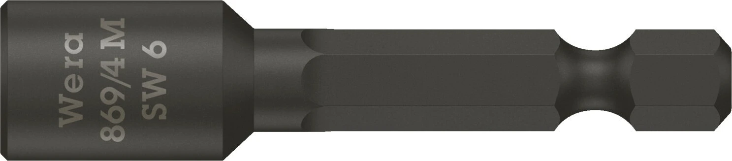 Wera 1/4" drive nutsetter - Metric 6.0, 6 mm