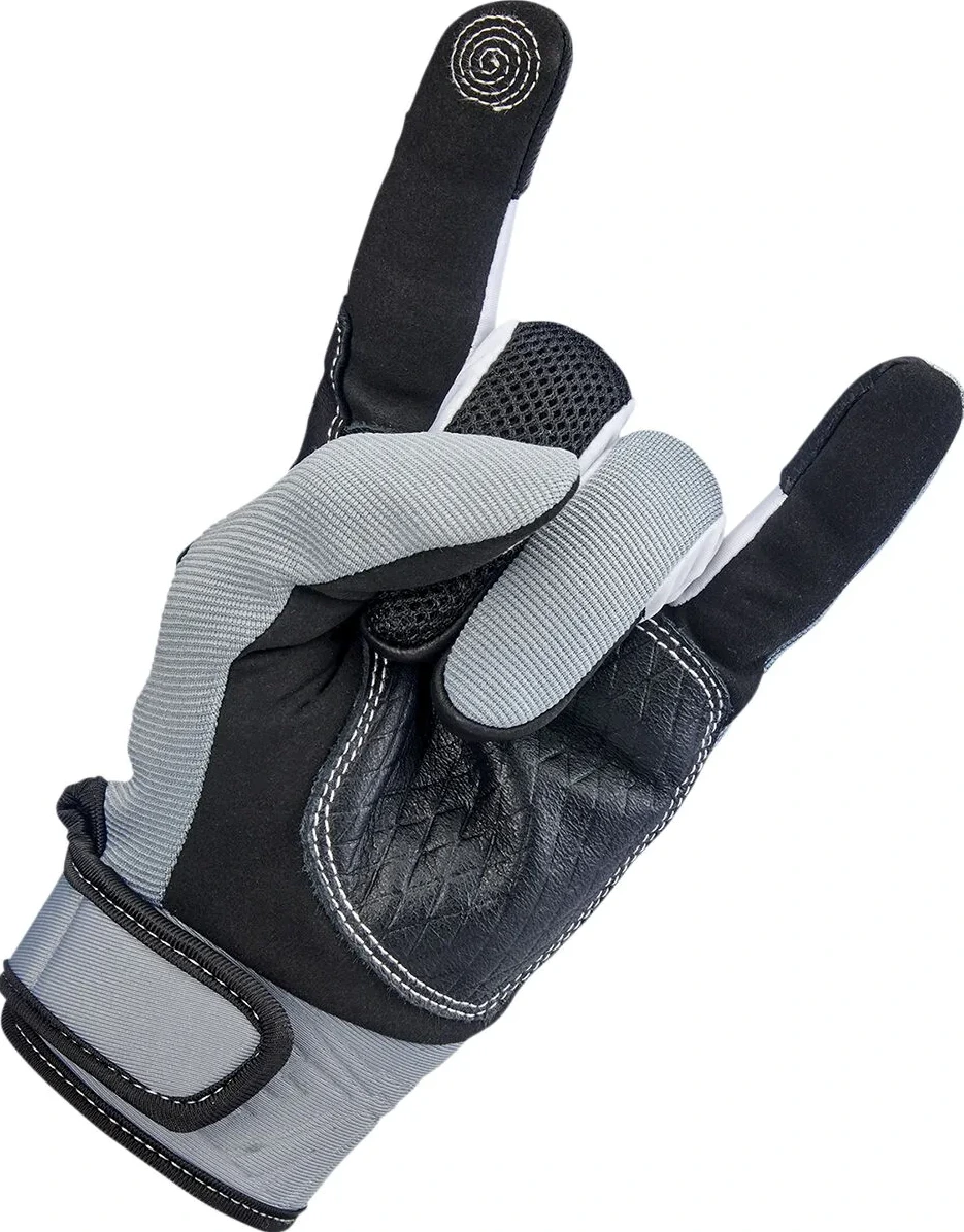 GLOVES BAJA GRY/BLK XS