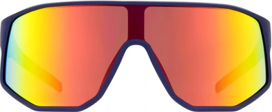 Spect Red Bull Dash Sunglasses Matt Metallic Blue w Red-Gold Mirror