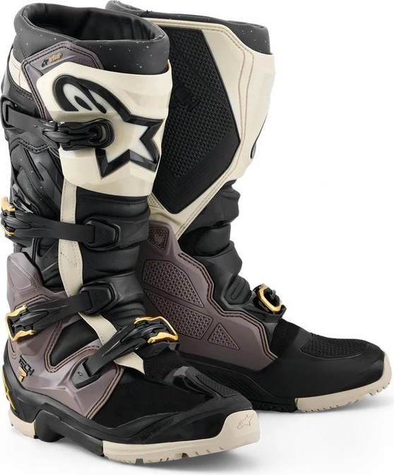 Alpinestars Boot Tech 7 Enduro Drystar Black/Gray/Gold, 42 (8)