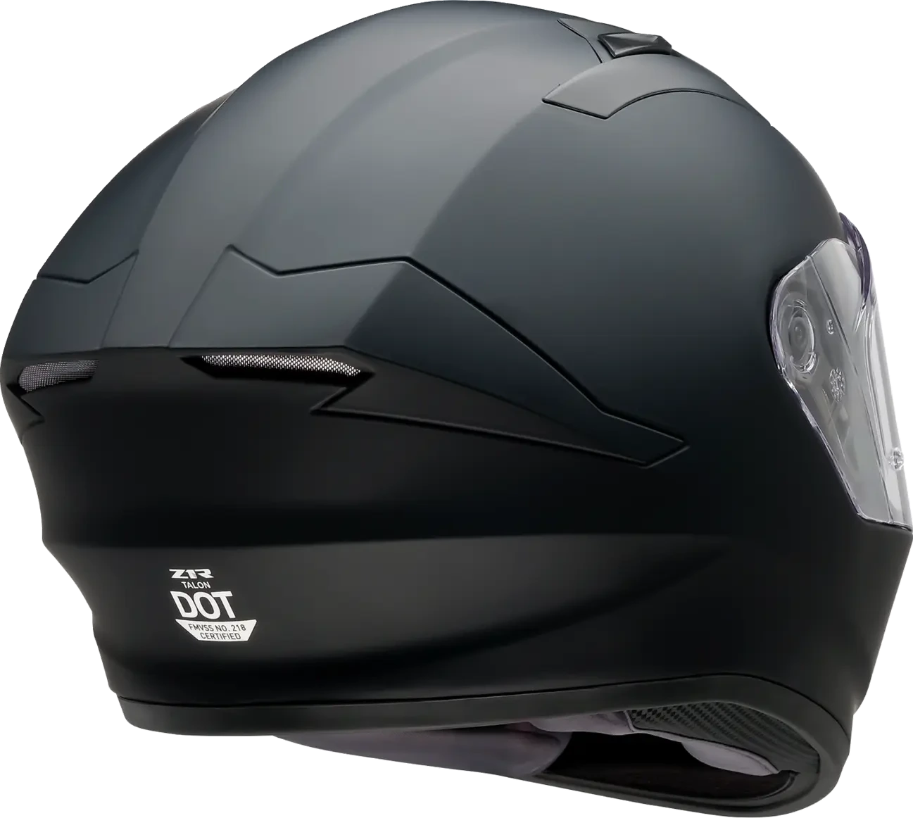 HELMET TALON FLAT BLACK XS