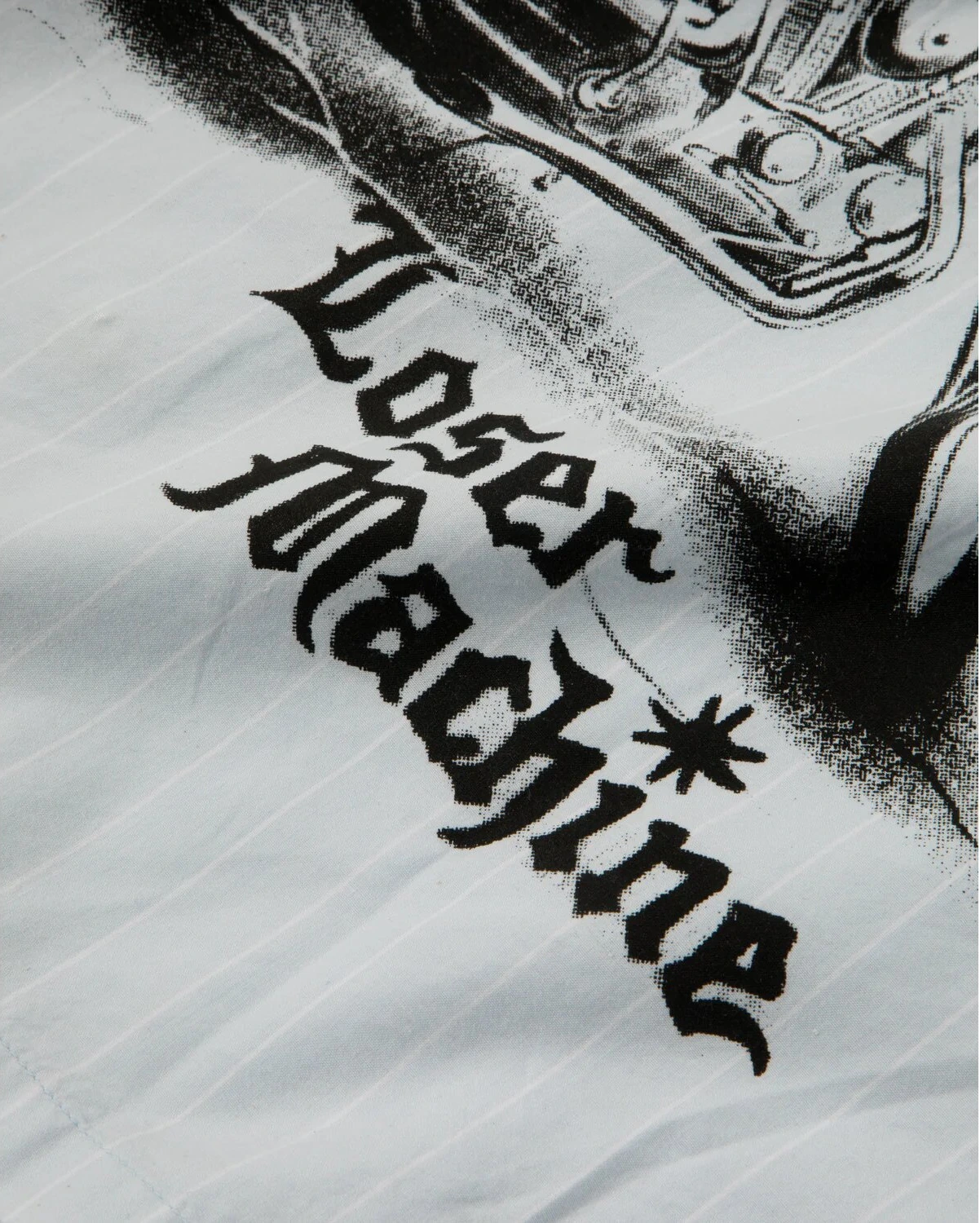 Loser Machine Attendant shirt, light blue, M