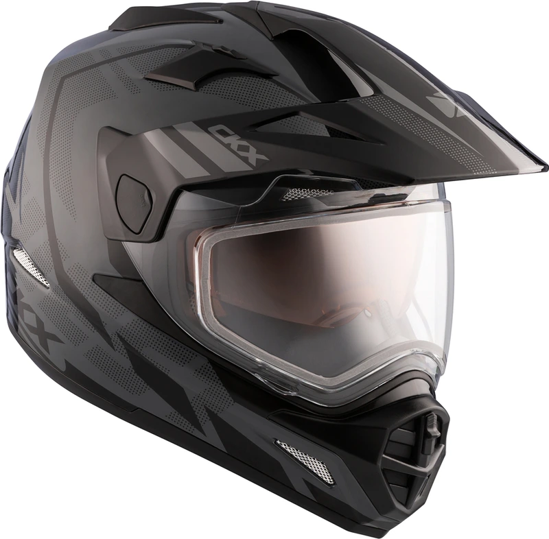 CKX Helmet QUEST RSV Moosek w electric visor Grey, XS