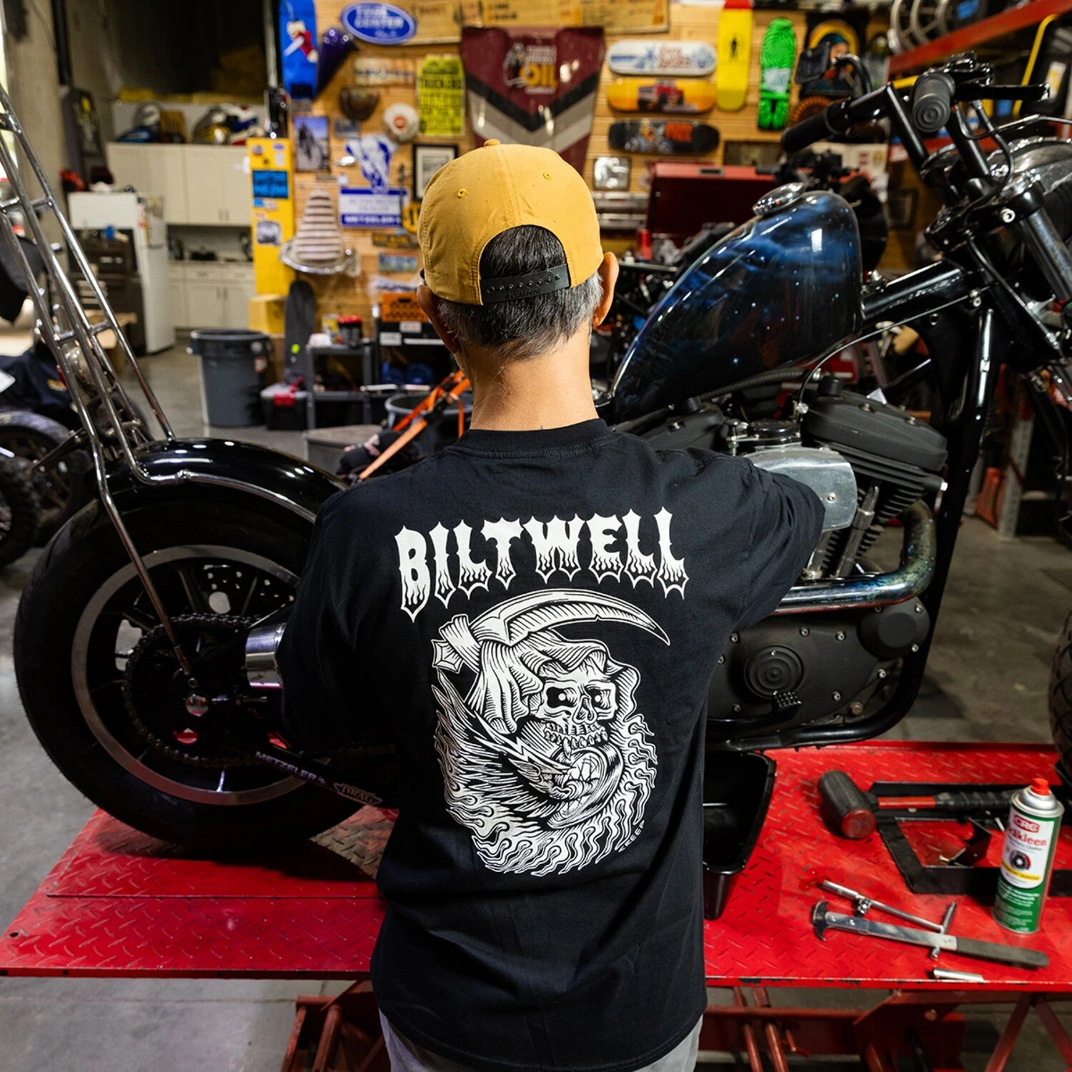 Biltwell Creep long sleeve black, S