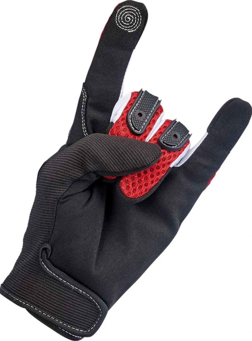 GLOVES ANZA RED/BLK XS