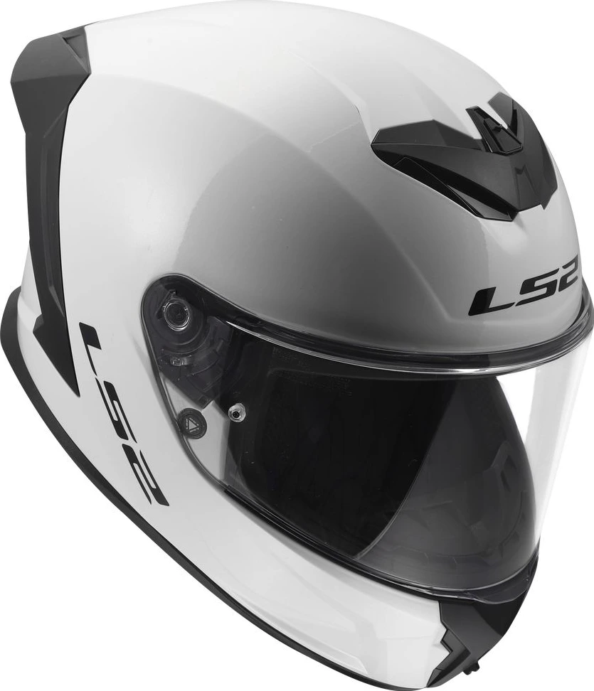 LS2 FF820 RAPID III SOLID Helmet - L, Gloss White