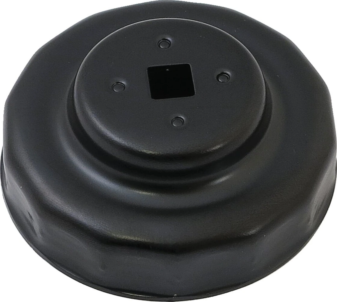 Alyvos filtro veržliarakštis, 3/8" pavara, juodas, 76 mm