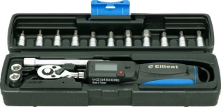 1/4" Dr. Pre-set digital torque wrench 6-30Nm with bit sets