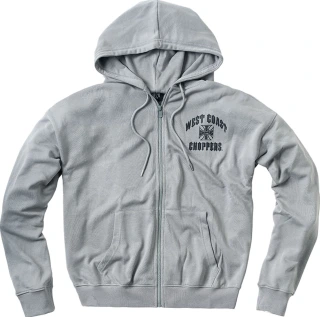 WCC Iron Oversized zip hoodie