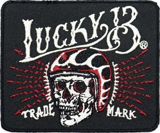 Lucky 13 Skull patch