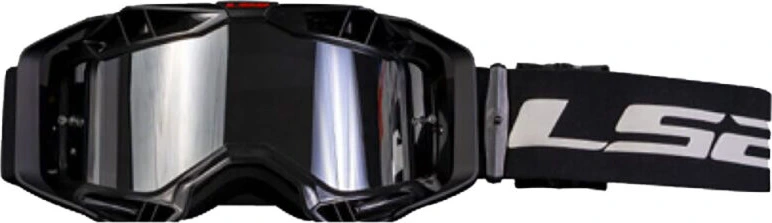 LS2 Aura Pro Goggle - Black/Iridium Visor