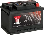 Yuasa YBX3075 12V 60Ah 550A SMF akumuliatorius Pastaba: padėklų krovinys (18)
