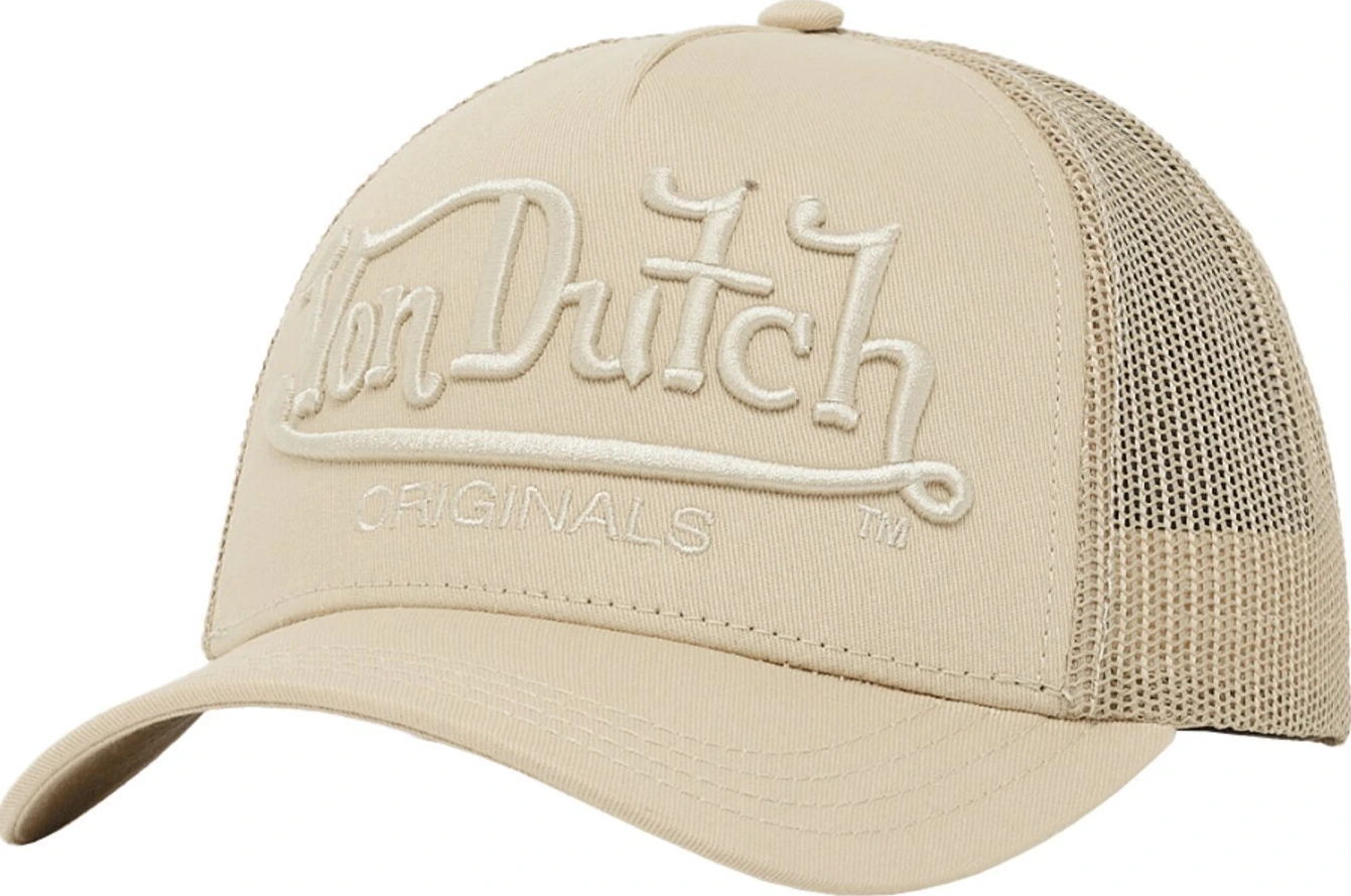 Von Dutch Baseball mesh cap, Beige