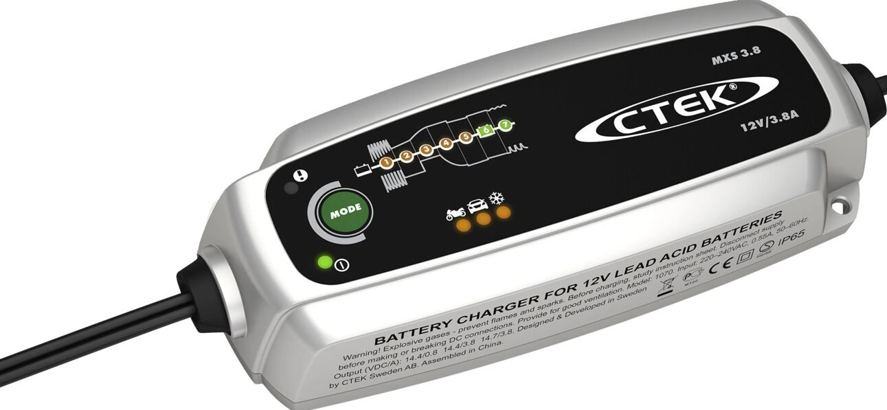 CTEK, MXS 3.8 battery charger, EU