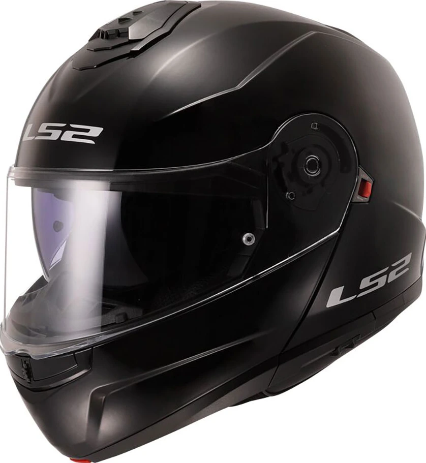 LS2 FF908 STROBE II Solid helmet - Gloss Black, 3XL