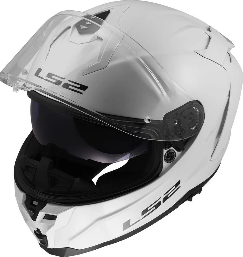 LS2 FF817 CHALLENGER II SOLID Helmet - Gloss White, S