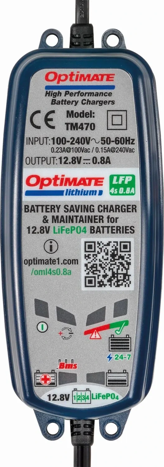 Įkroviklis OPT LITHIUM 0.8A